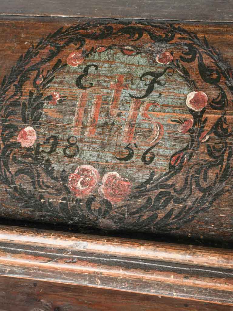 Soulful naïve brushwork desk  