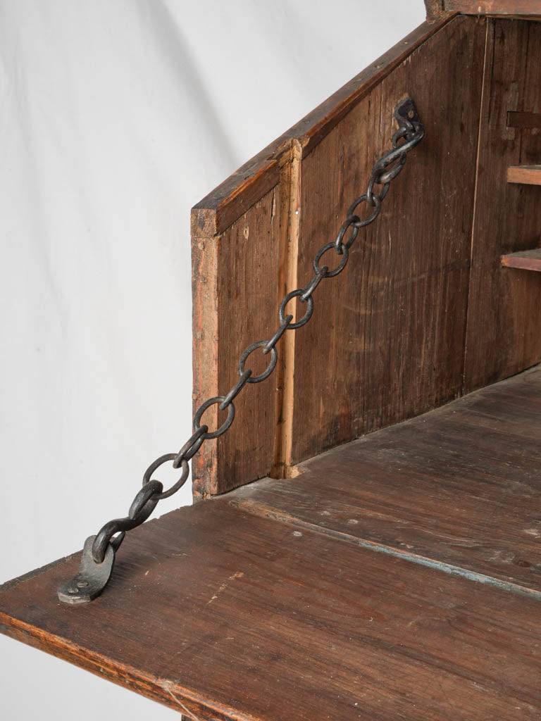 Hand-painted garlands desk furniture  