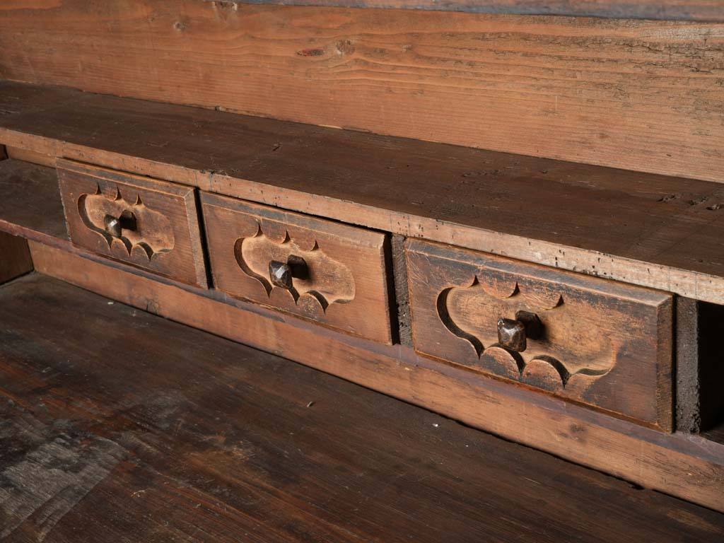 Narratively original antique desk  
