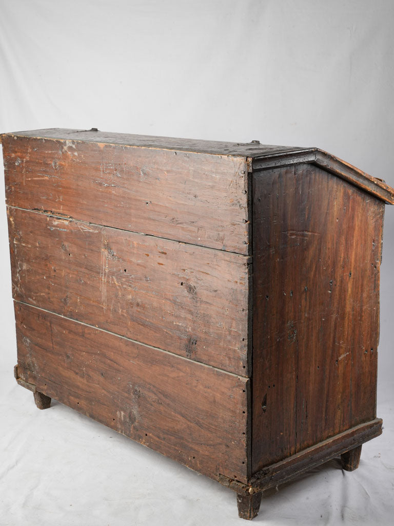 Rare crafted wooden escritoire desk  