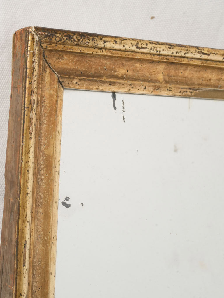 19th Century French Neoclassical Narrow Giltwood Wall Mirror - 42¼" x 13¾"