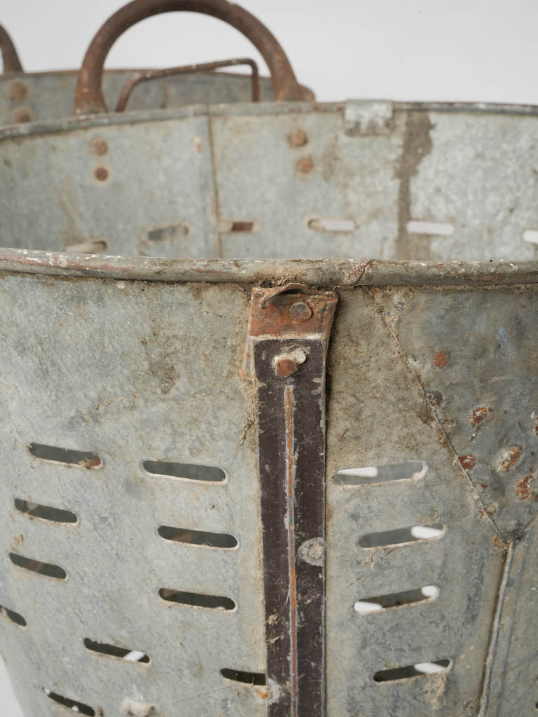 Weathered French countryside olive utilities