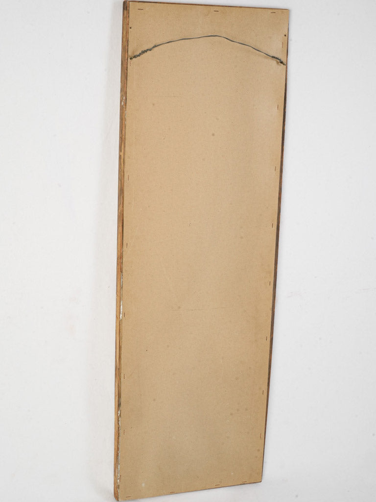 19th Century French Neoclassical Narrow Giltwood Wall Mirror - 42¼" x 13¾"