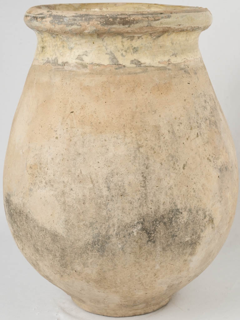 Distinctive vintage terracotta Biot jar