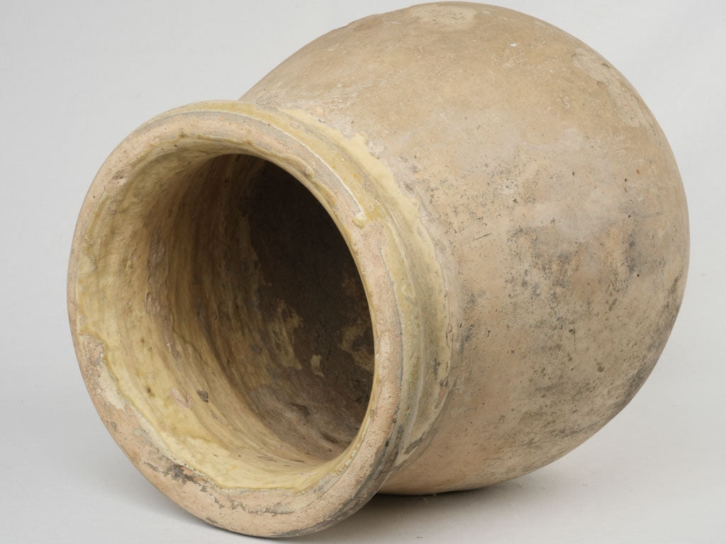 Traditional French terracotta Biot vessel