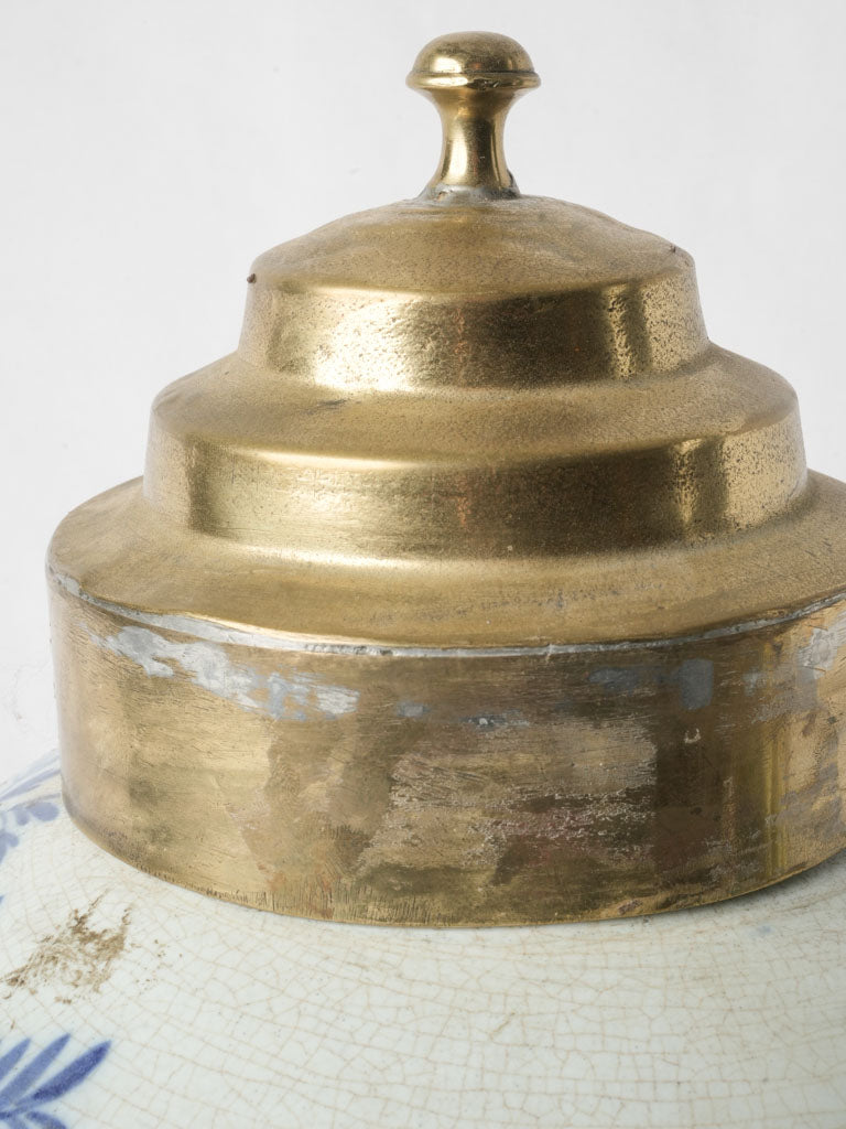 Vintage Tonka snuff storage jar