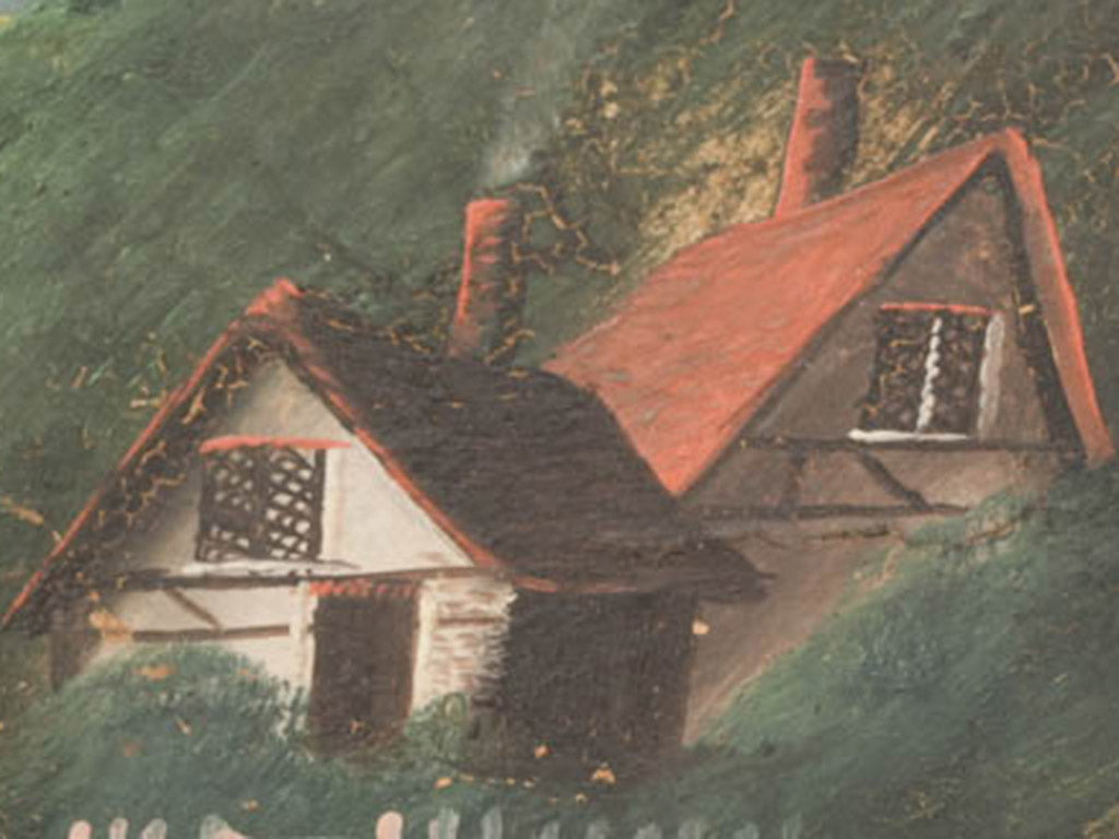 Mid-19th Century Rustic Landscape