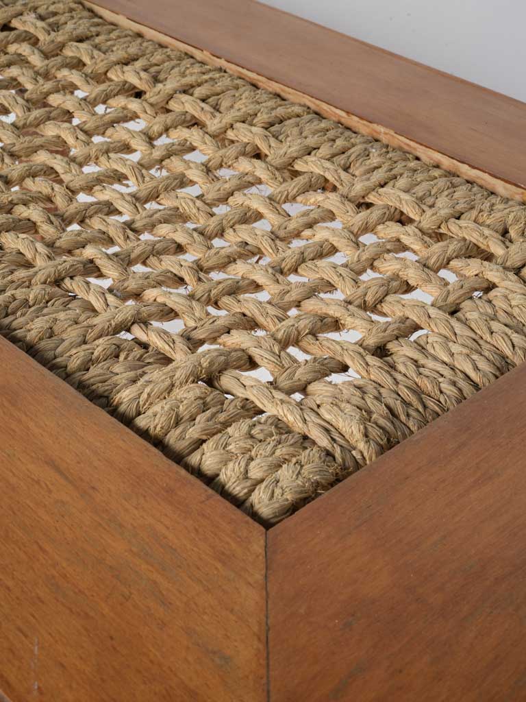 Artisanal crafted wood table