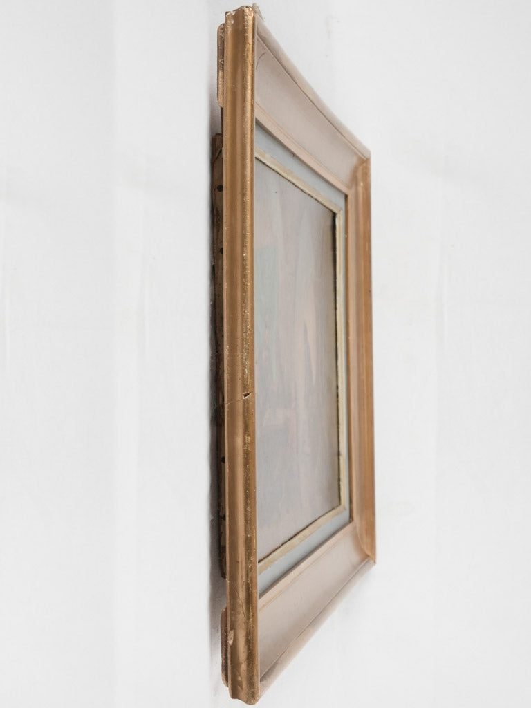 Historic canvas of leisurely figures