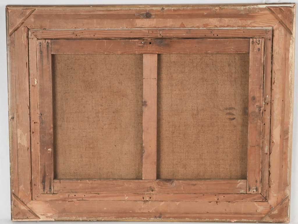 Old-world style social setting canvas