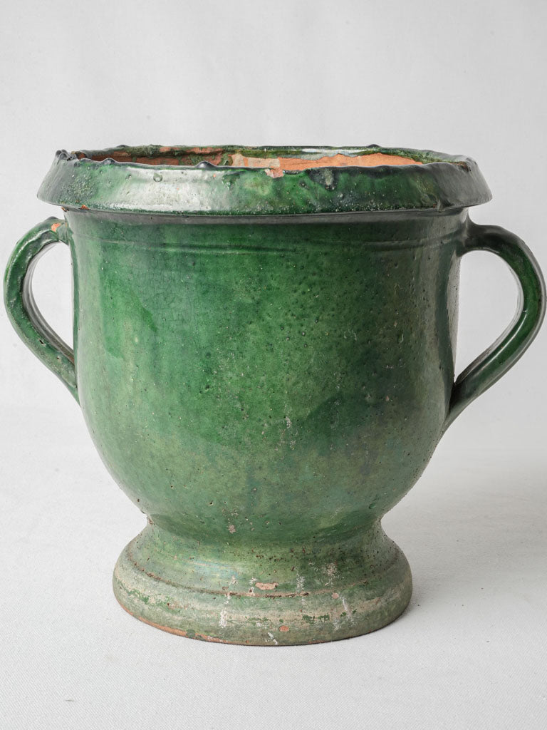 Antique Castelnaudary terracotta jardiniere