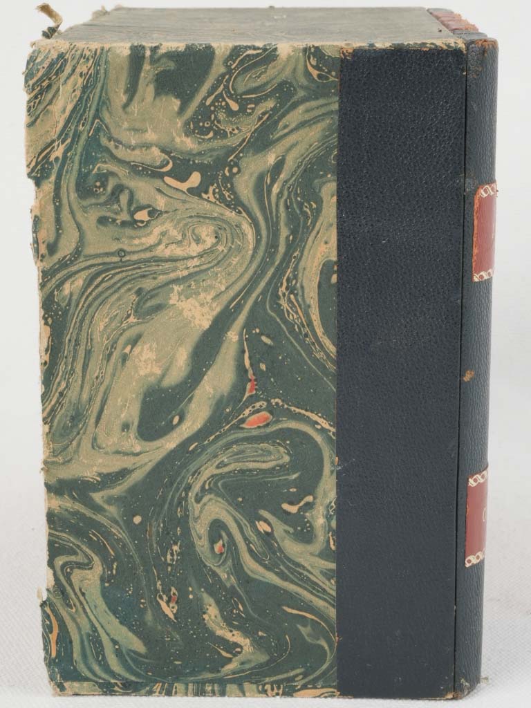 Charming Aged Faux French Book Set - Giono, Corneille, & Valéry