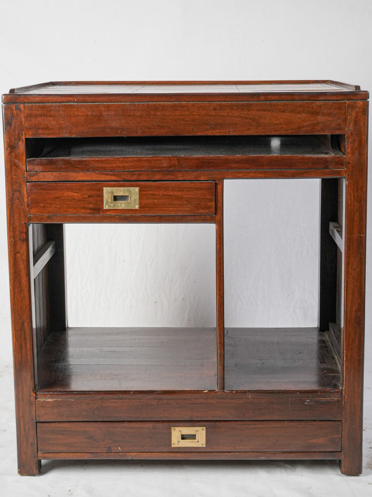 Classic mahogany bar cabinet