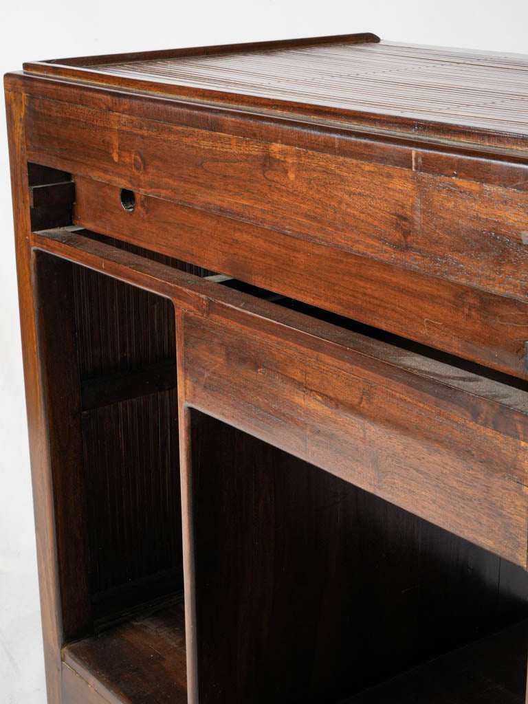 Stately brass hardware cabinet
