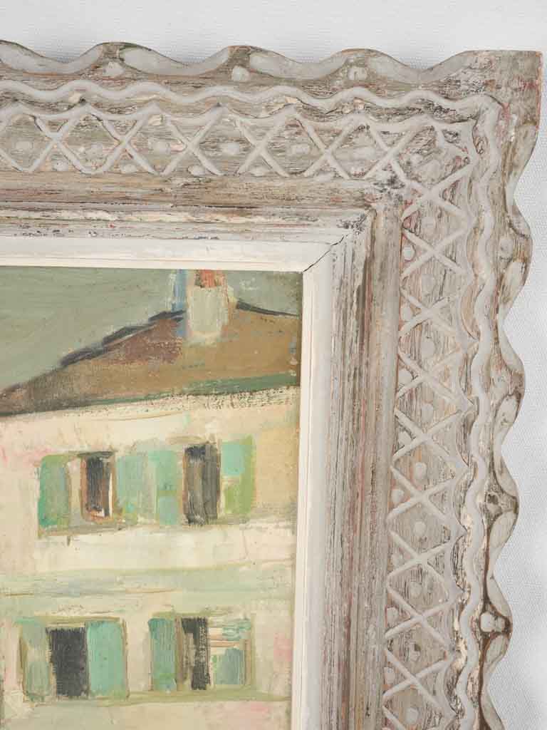 1959-dated Montmartre view painting