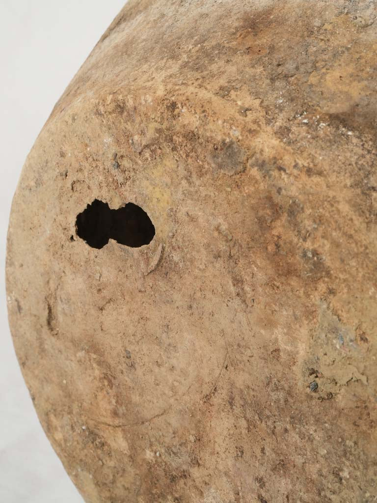 Old-world Maltese Cross Clay Jar