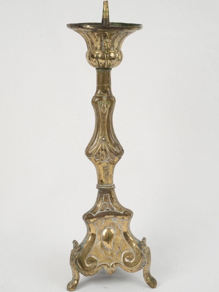 Rich, Aged, Graceful, Gilded Stem Holder