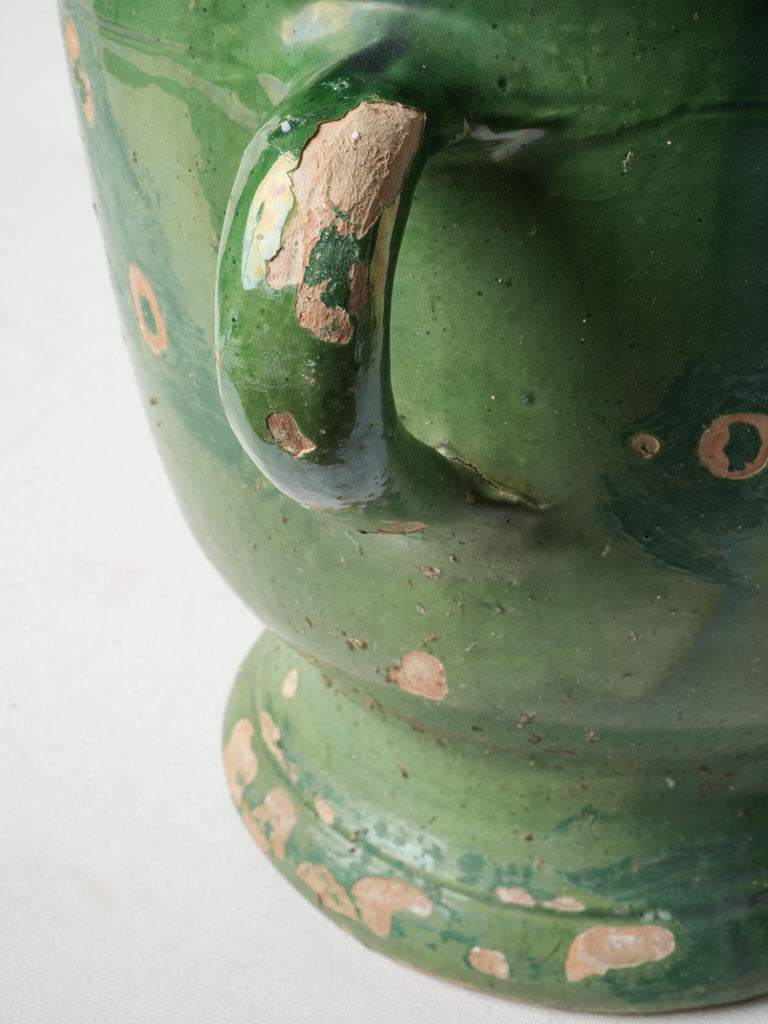 Robust French pottery jardiniere