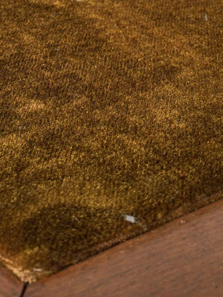 Graceful Late 19th Century English Mahogany Card Table w/ Pull-Out Drink Slides