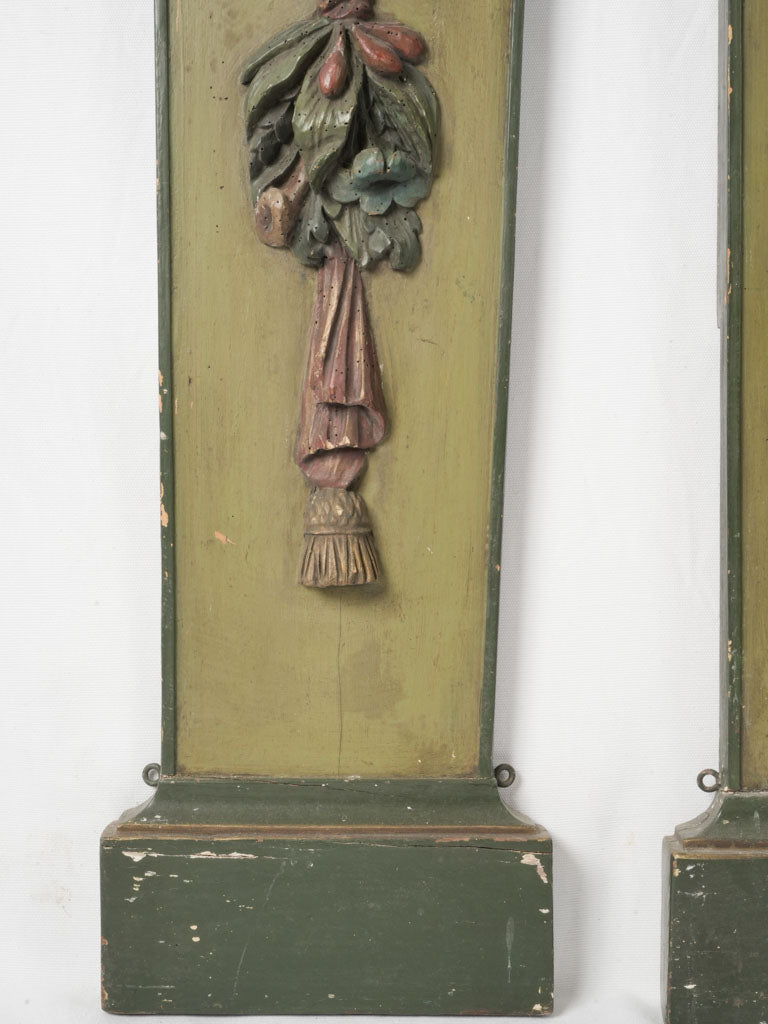 Classic cracked mercury glass reflectors