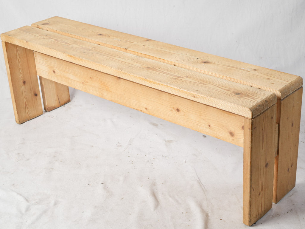 Utilitarian aesthetic pine design