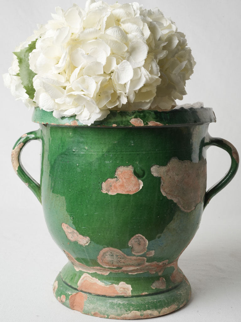 Rustic Castelnaudary pottery planter.