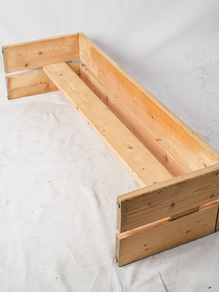 Clean-lined Charlotte Perriand bench