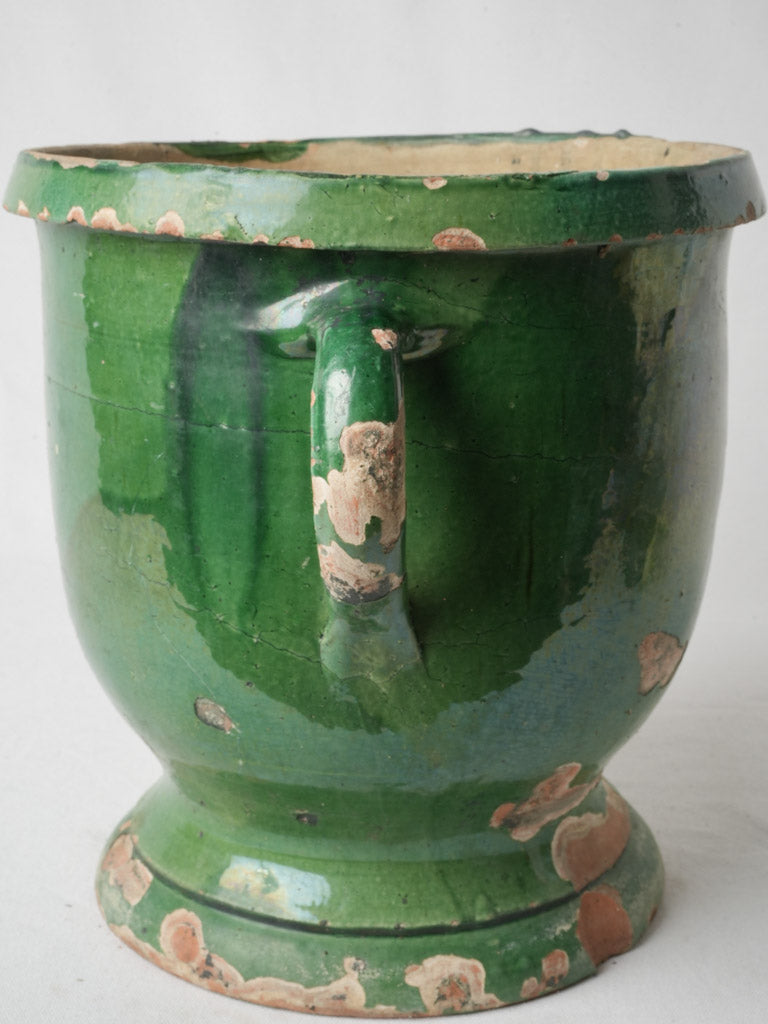 Historic Castelnaudary pottery planter.