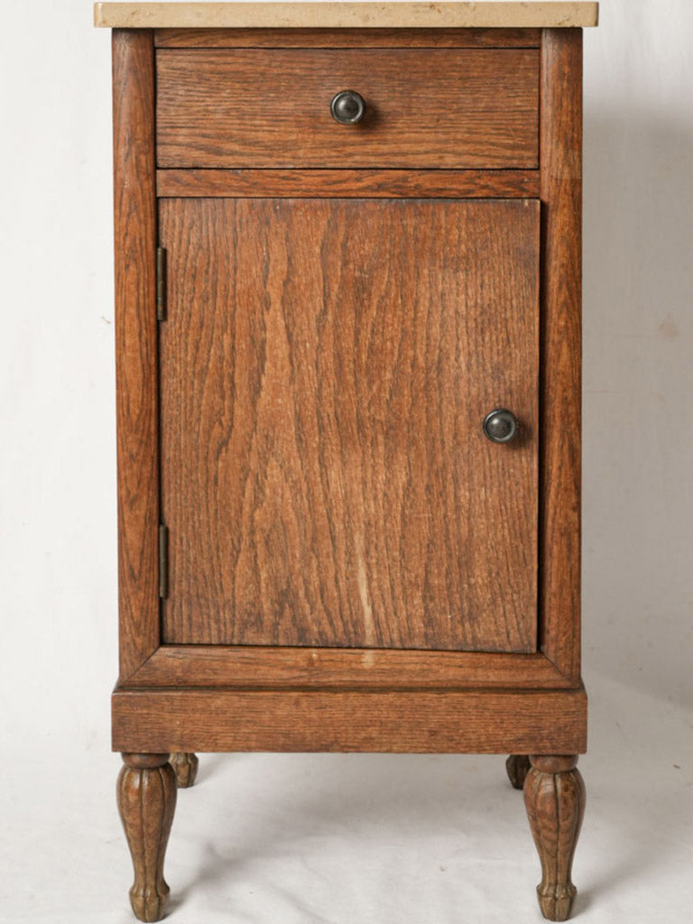 Vintage rustic bedside cabinet