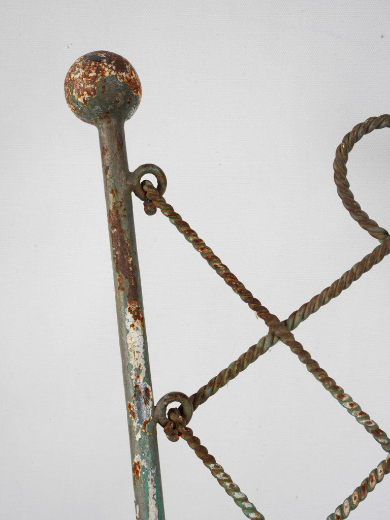 Authentically weathered French furniture