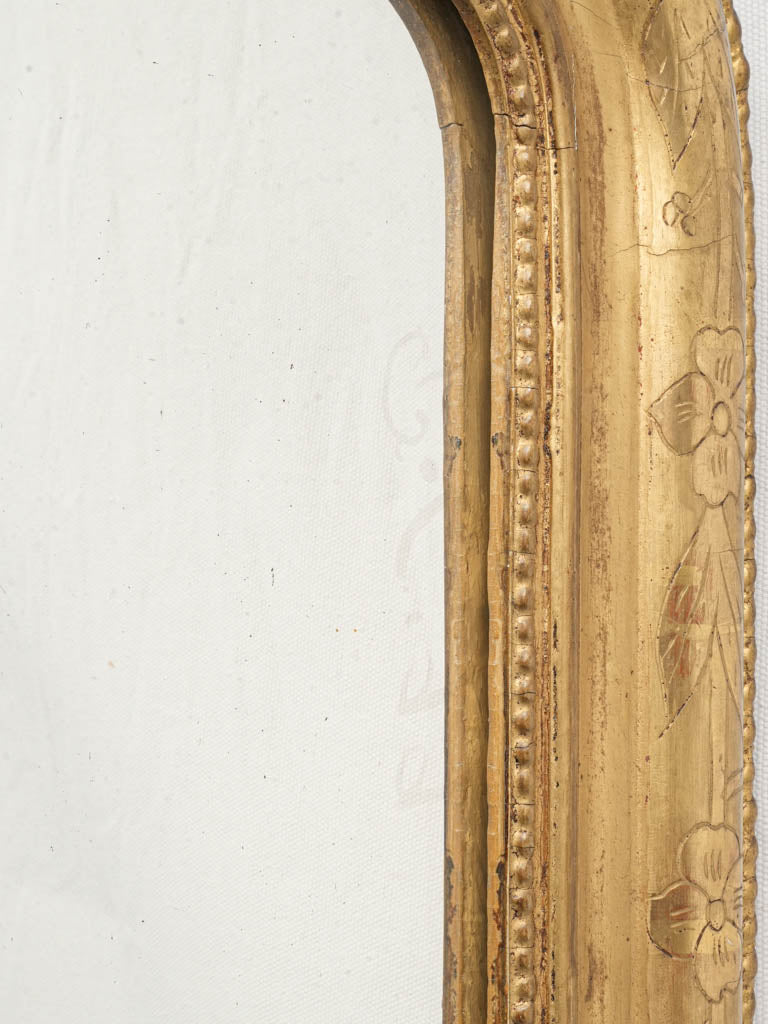 Sophisticated late 19th-century mirror