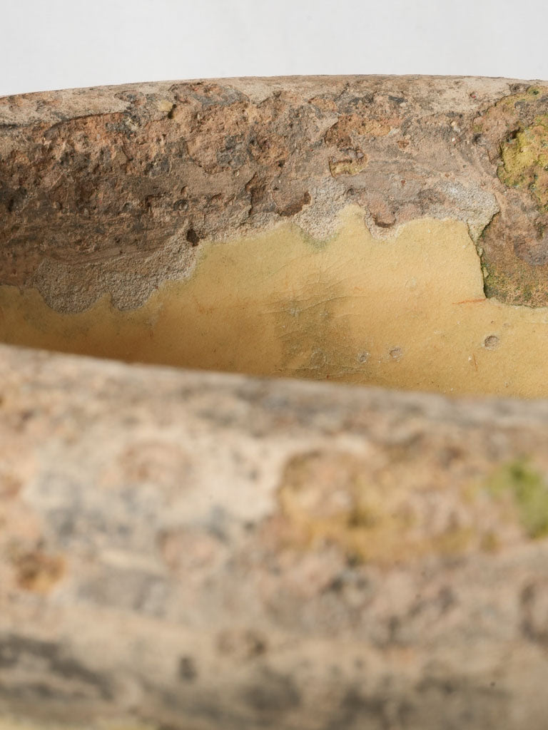 Aged rustic authentic jars
