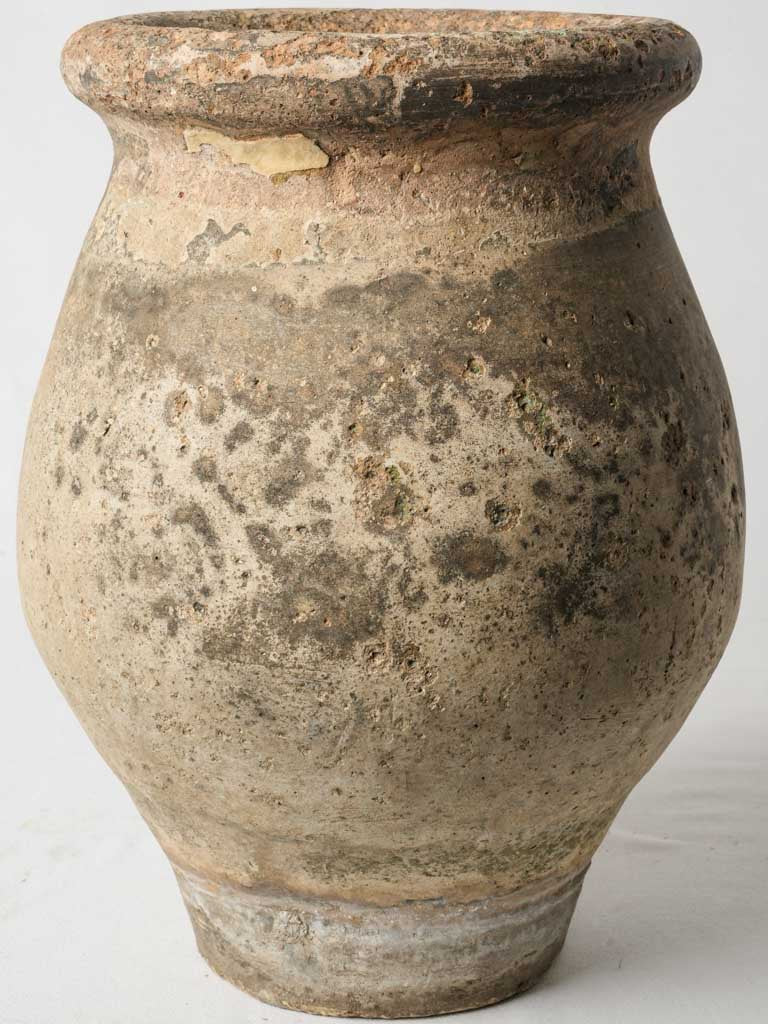 Cream-glazed elegant jars