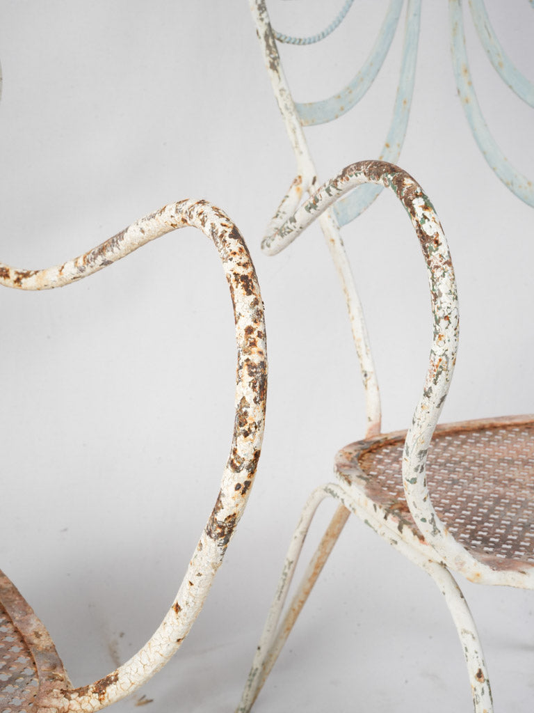Handcrafted early 20th-century armchairs