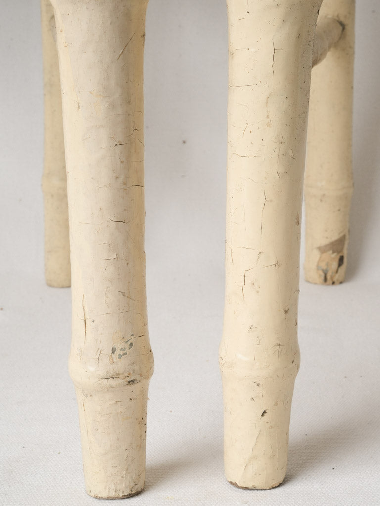 Durable caned seat vintage chairs