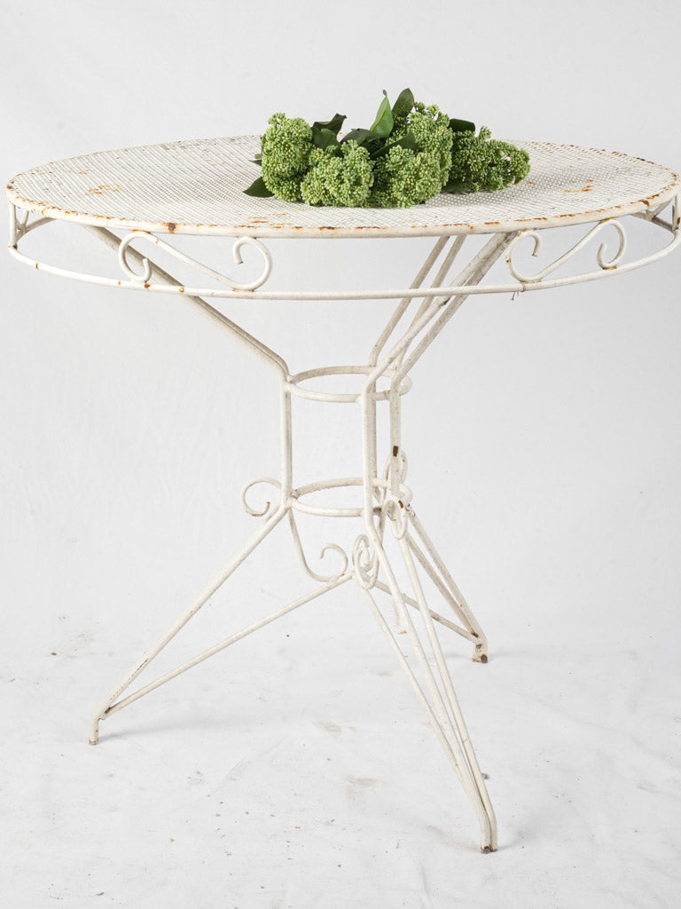 Classic French metal table