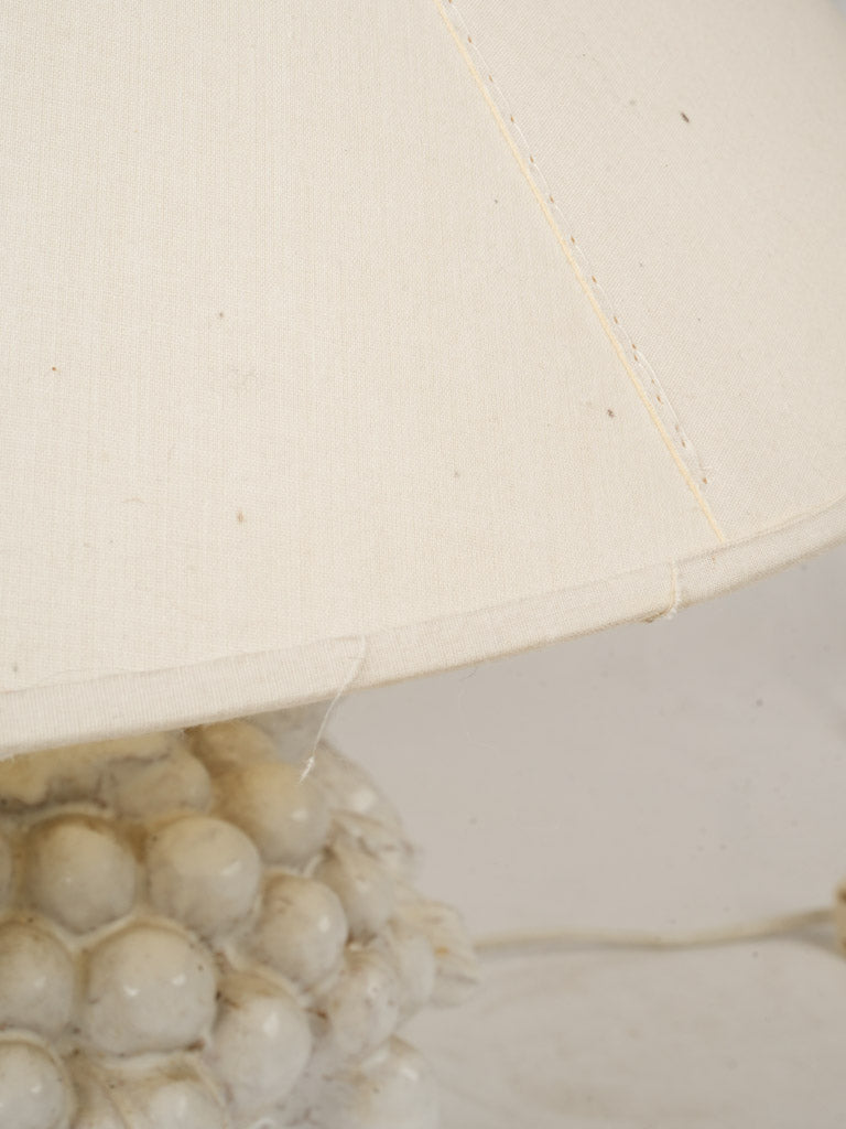 Charming vintage terracotta table lamps