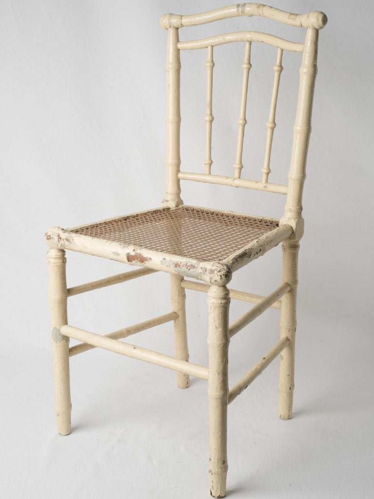 Rustic elegance period dining chairs