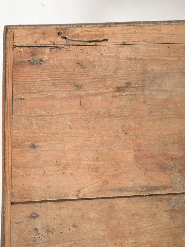 Practical provincial wooden desk