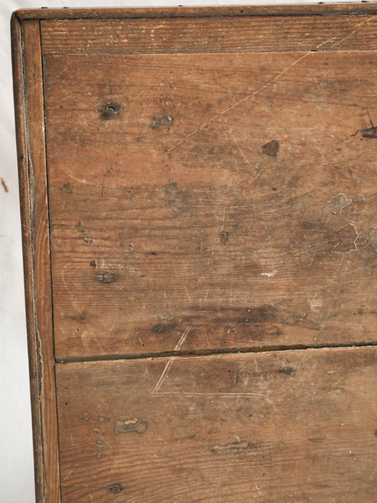 Distressed French wooden desk