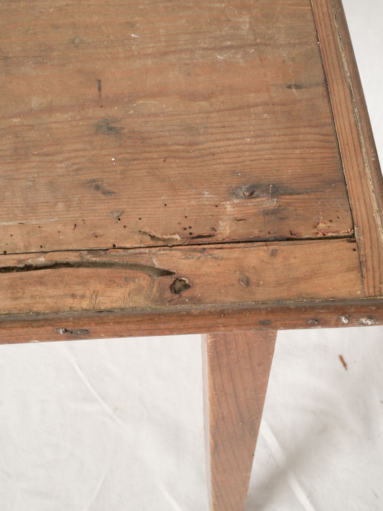 Subtle aged wooden desk