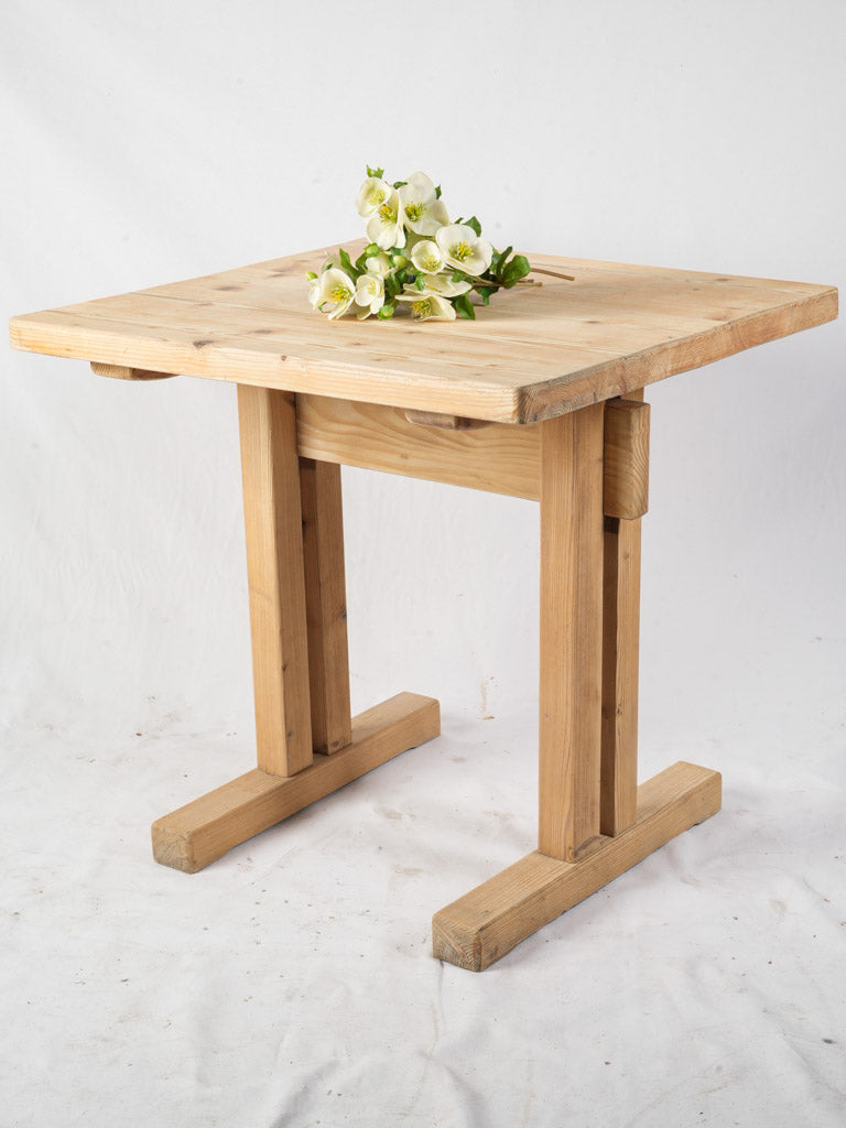 Minimalist pine designer dining table
