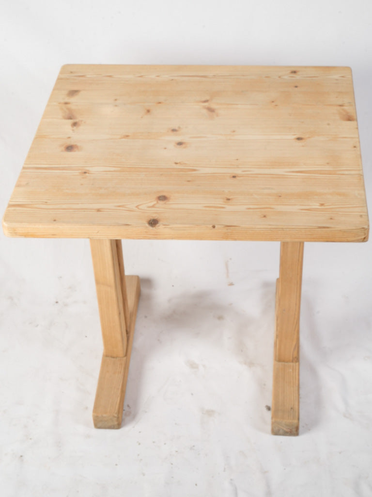 Timeless alpine-inspired wooden table