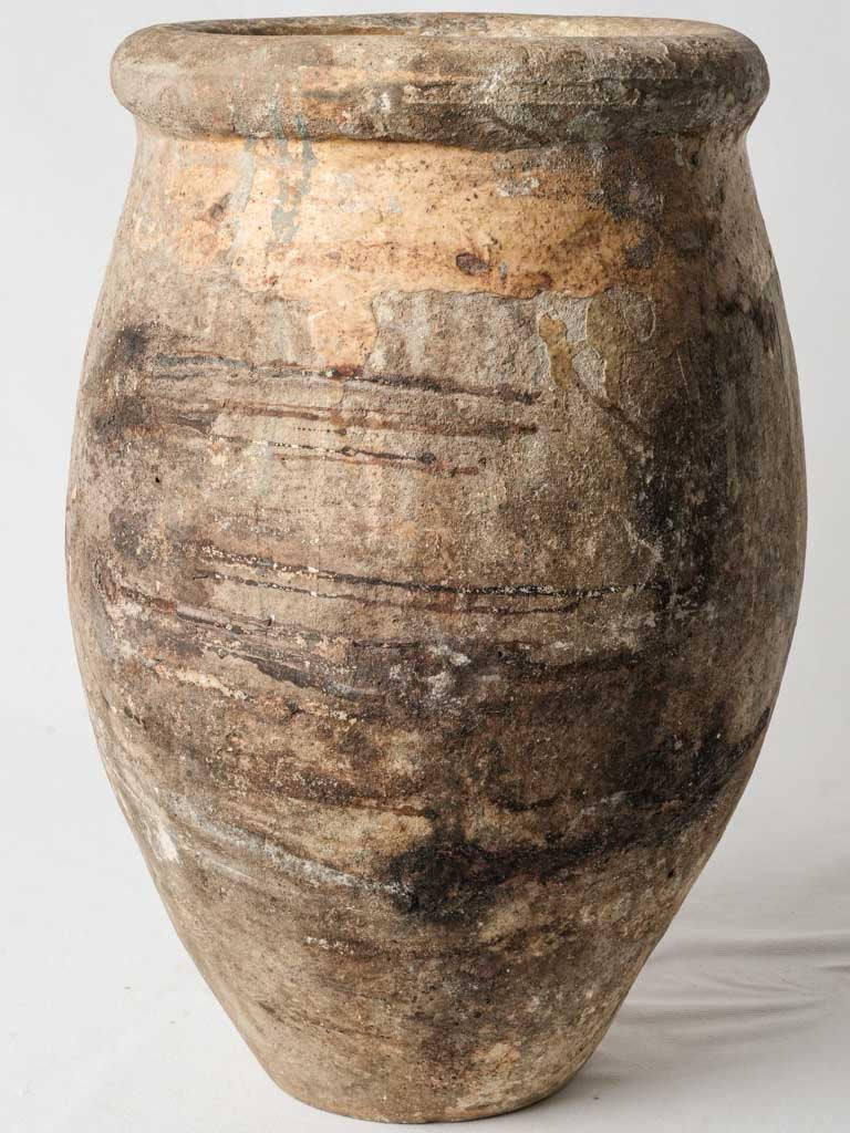 Vintage Mediterranean storage jar