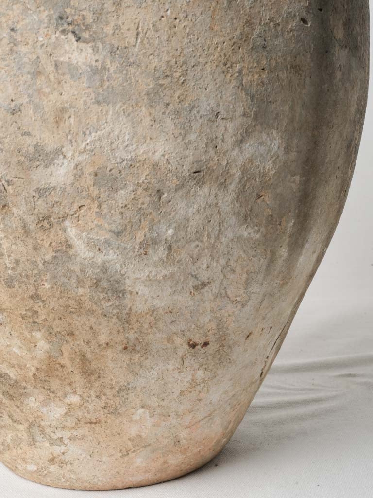 Earthy-textured Biot pottery
