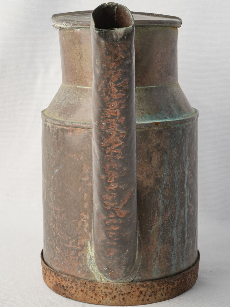 Beautifully textured vintage vineyard can