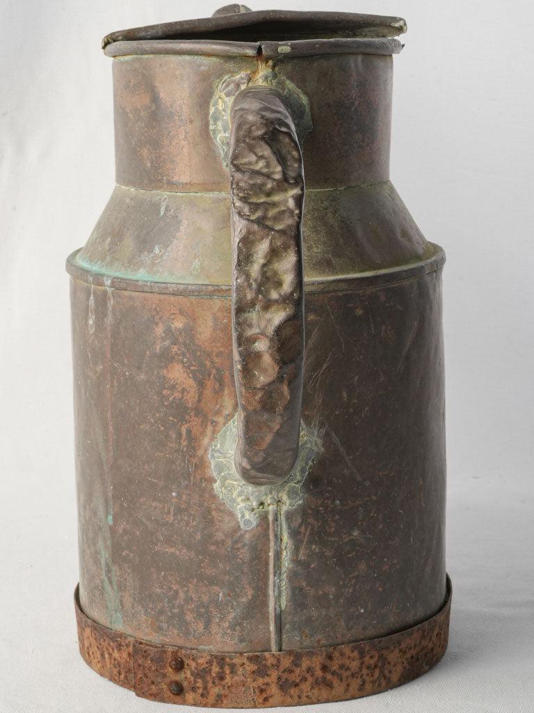 Robust hand-soldered copper waterer