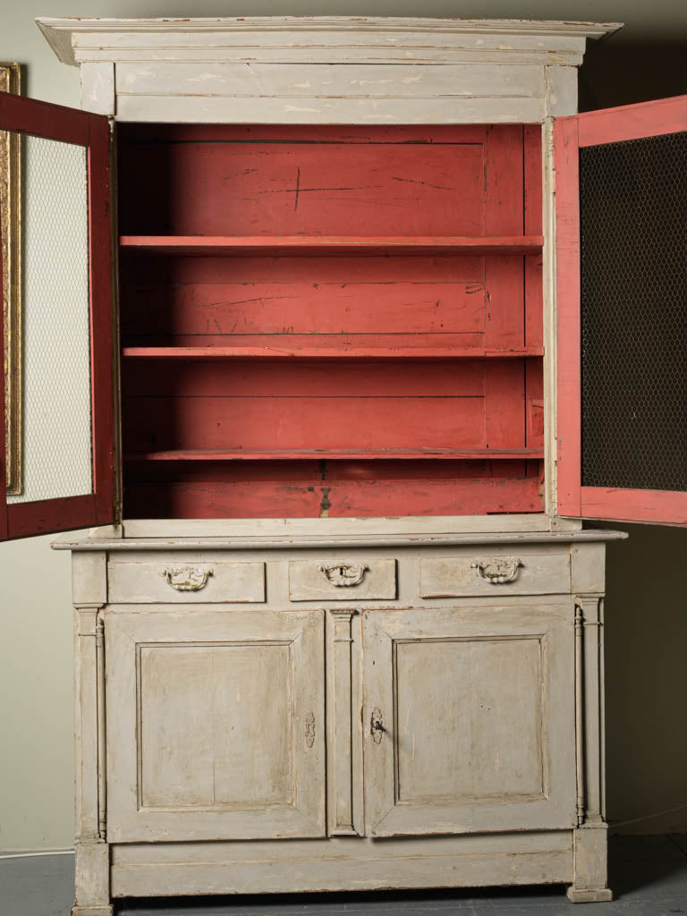 Hand-forged hinge French cabinet