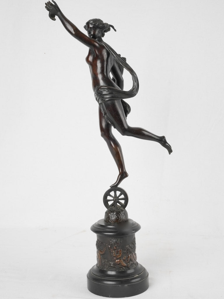 Classic bronze mythology-inspired sculpture