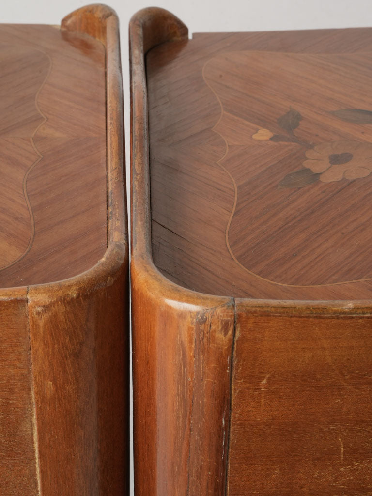 Classic foliate brass pull tables